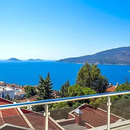 Sleeps 16 Pool Air Con Wifi Kalkan